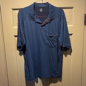 Patagonia Deep Teal Polo Shirt